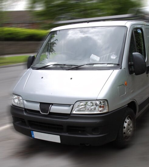 van, automobile, business
