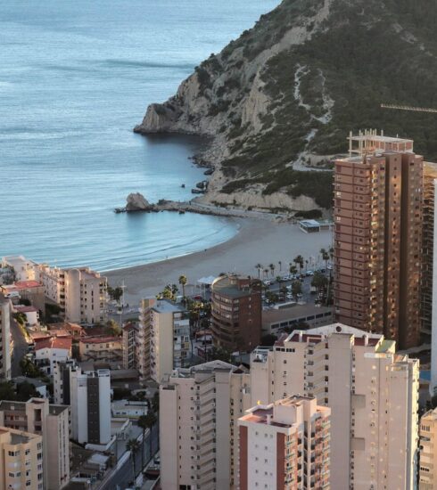 buildings coast sea ocean cala 7717853
